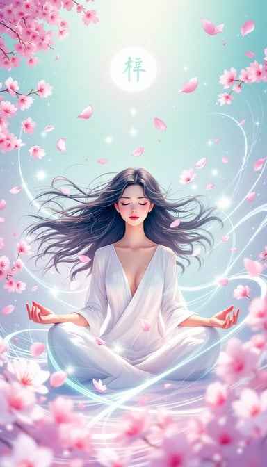 Peaceful Cherry Meditation Peaceful Cherry Meditation