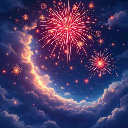 Magical Fireworks Display