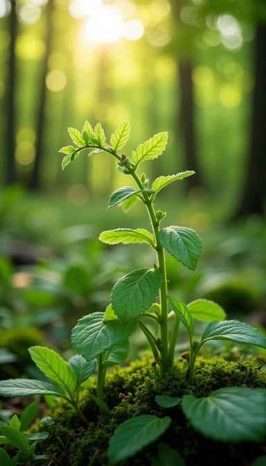Emerging forest life