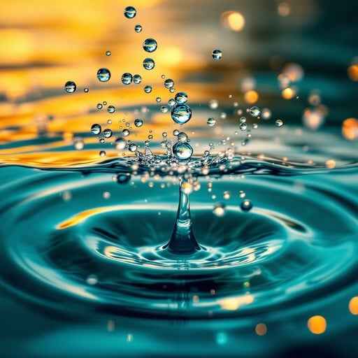 Crystalline Water Dance