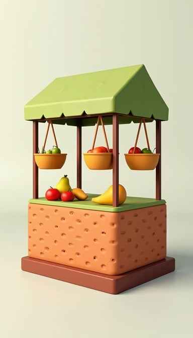 Minimal Market Stall Minimal Market Stall