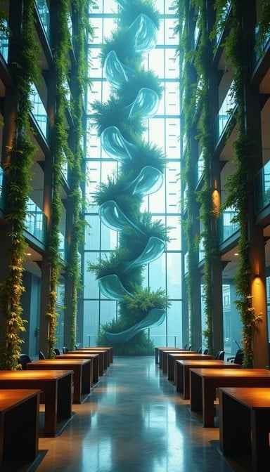 Spiral Botanical Atrium Spiral Botanical Atrium
