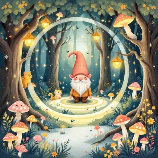 Enchanted Gnome Forest
