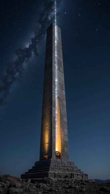 Cosmic Monolith Rising Cosmic Monolith Rising