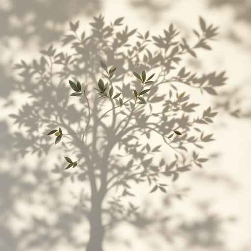 Olive Tree Silhouette