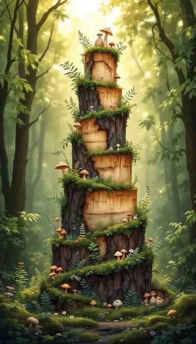 Enchanted Forest Cake Enchanted Forest Cake