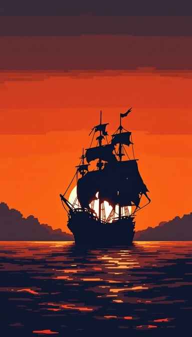 Sunset Pirate Adventure