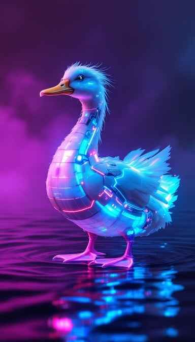 Neon Duck Glows