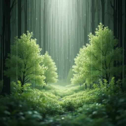Ethereal Forest Path