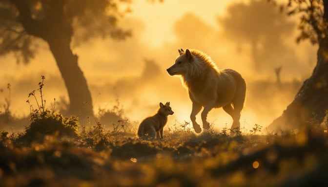 Wolves at Dawn