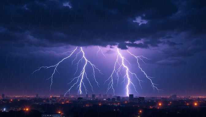 Electric Night Storm Electric Night Storm