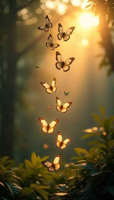 Ascending Butterfly Spiral