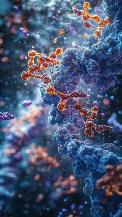 Molecular structure visualization