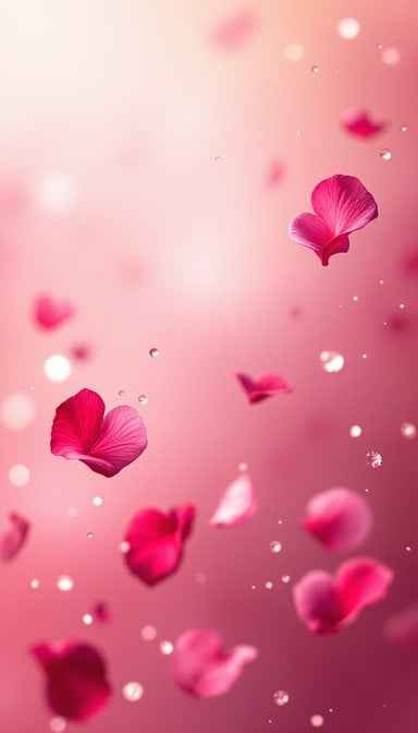 Floating Pink Petals Floating Pink Petals