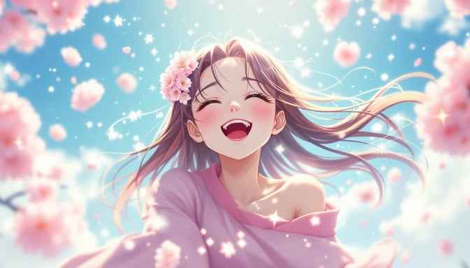 Springtime Anime Joy Springtime Anime Joy