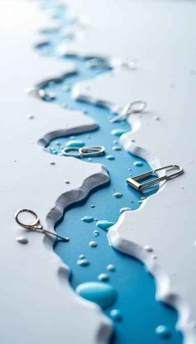 Liquid blue path