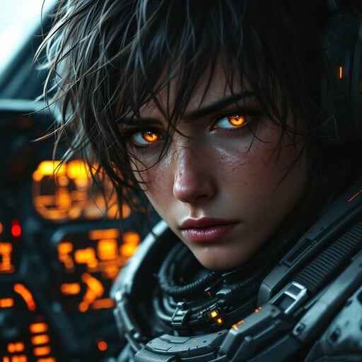 Cyberpunk Pilot Awakens Cyberpunk Pilot Awakens