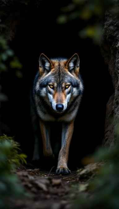 Watchful Wolf Emerges Watchful Wolf Emerges