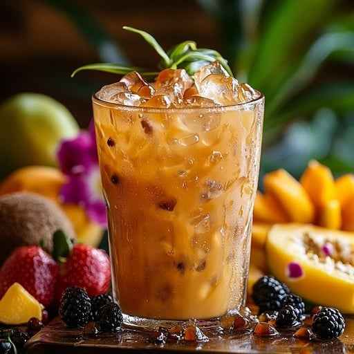 Tropical fruit drink