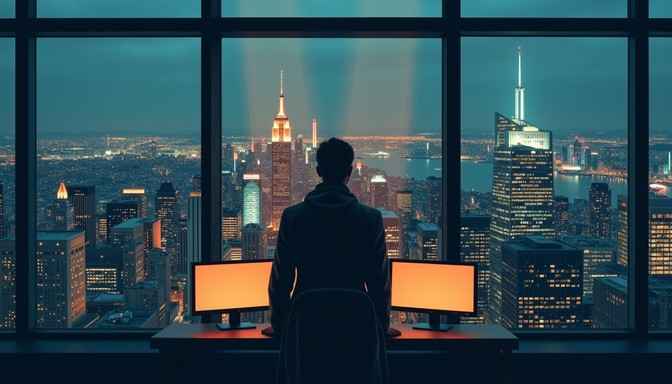 Cityscape Night Watcher