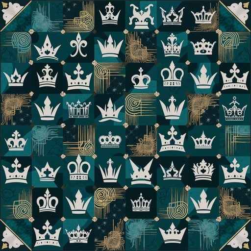 Luxurious Crown Mosaic Luxurious Crown Mosaic