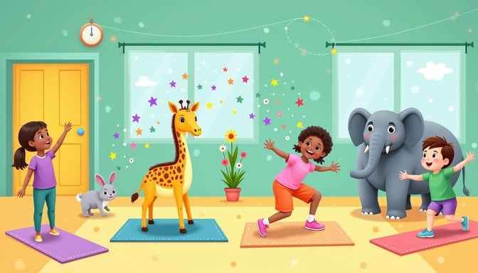 Animal Fitness Friends Animal Fitness Friends