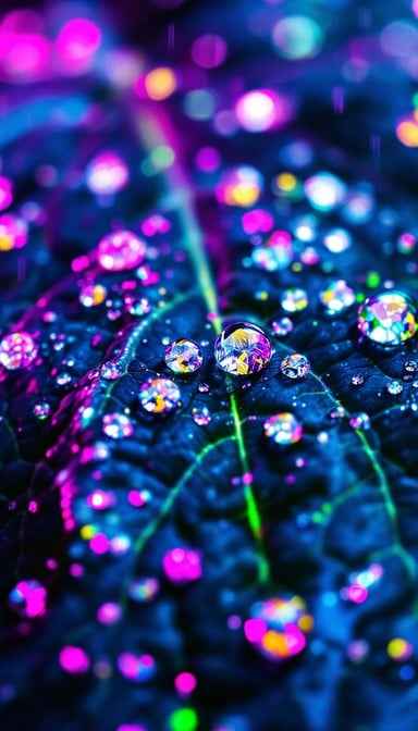 Neon Dewdrop Magic Neon Dewdrop Magic