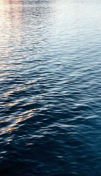 Rippling Golden Water