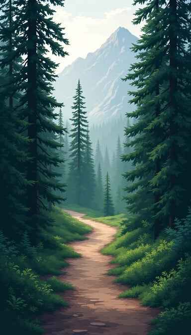 Peaceful Forest Path