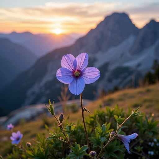 Alpine Purple Bloom Alpine Purple Bloom