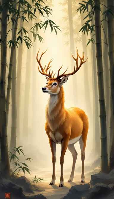 Majestic Forest Deer Majestic Forest Deer
