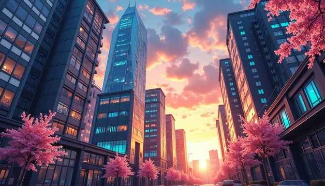 Neon Sakura Metropolis