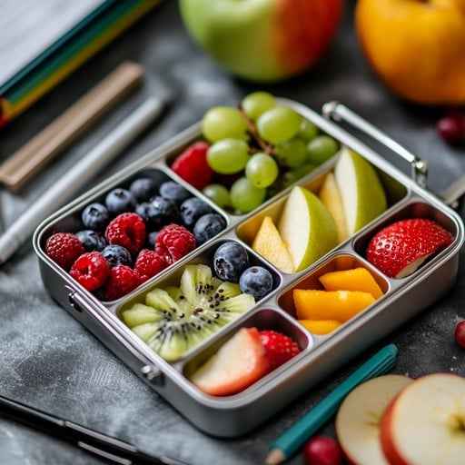 Colorful fruit assortment