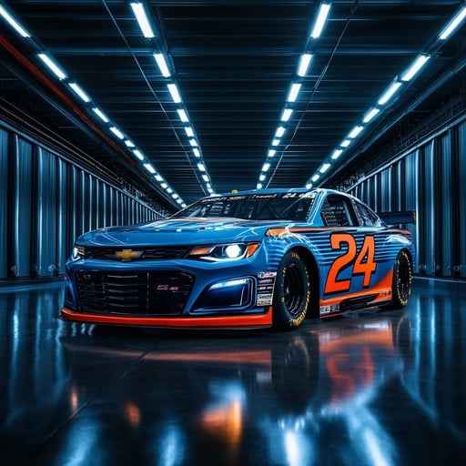 Sleek Racing Car