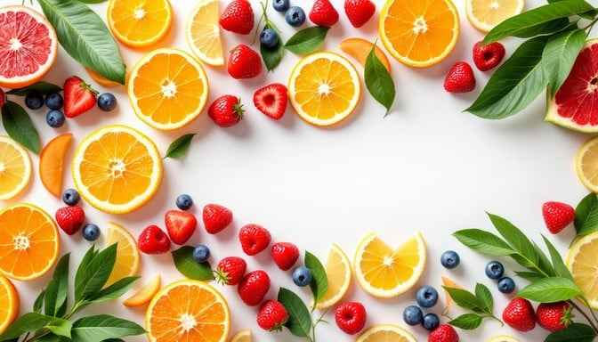 Fresh Fruit Frame Fresh Fruit Frame