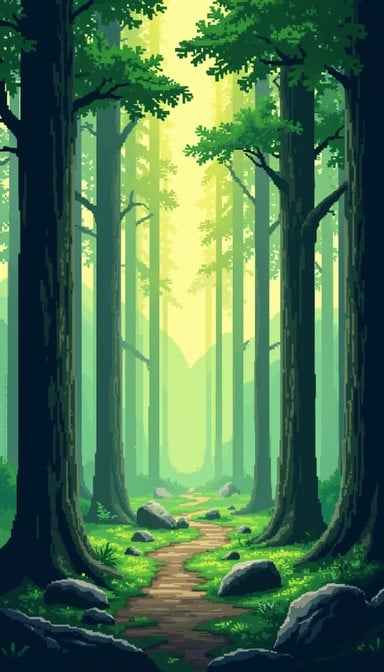 Mystical Forest Path