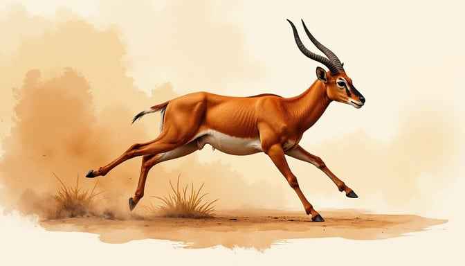 Graceful Gazelle Motion