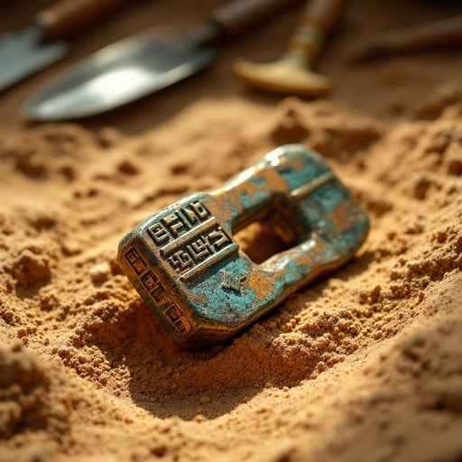 Buried Turquoise Toy