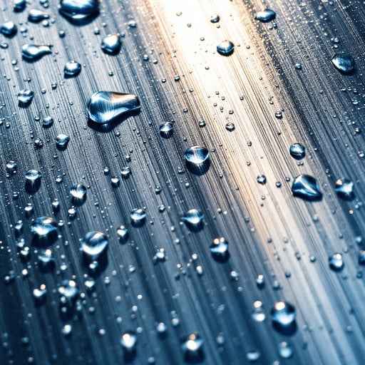 Droplets On Steel