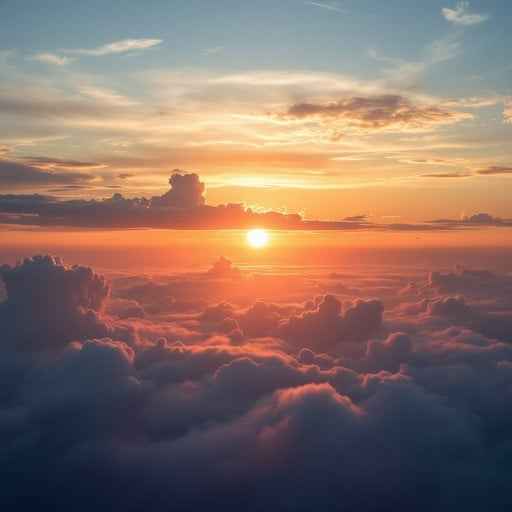 Heavenly Sunset View