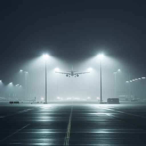 Nighttime Airport Arrival Nighttime Airport Arrival