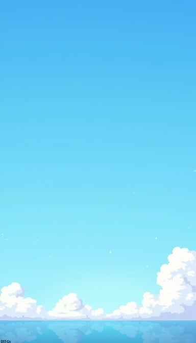Peaceful Blue Sky