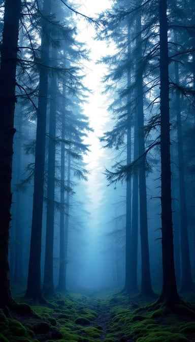 Misty Forest Path Misty Forest Path