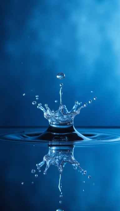 Liquid Sapphire Splash