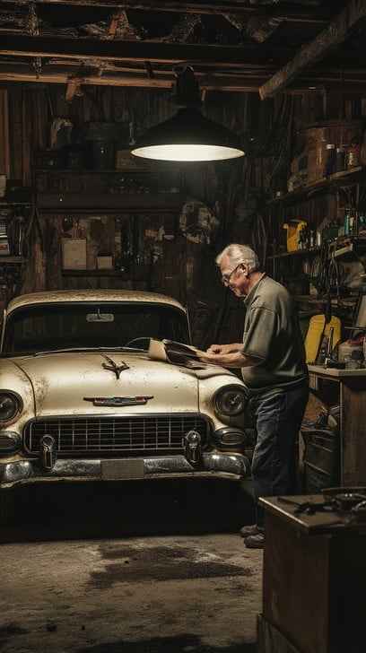 Mechanic repairing car Mechanic repairing car