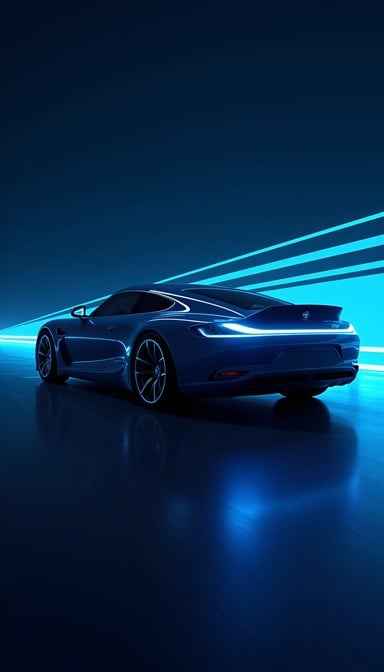 Futuristic Vehicle Glow