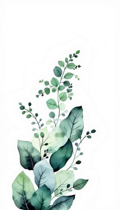 Ethereal Leaf Cascade