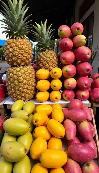 Tropical Fruit Display Tropical Fruit Display