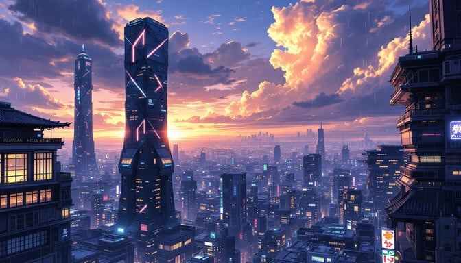 Neon Sunset City Neon Sunset City