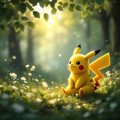 Pikachu's Forest Dawn